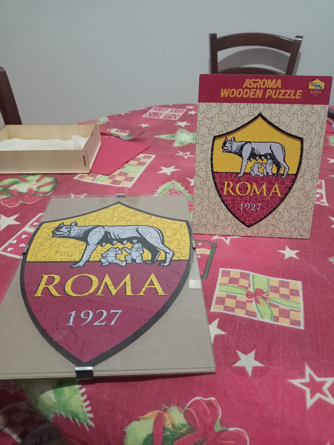Customer photo review of Logo Roma® - Puzzle di Legno
