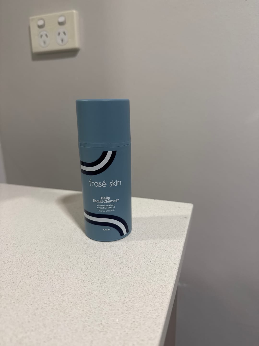 Customer photo review of Daily Facial Cleanser