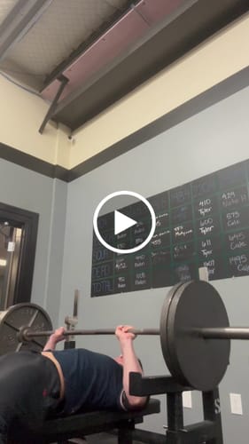 Customer video review of Personal Record Heavy Duty Premium Elbow Wraps - PR903 - All Black