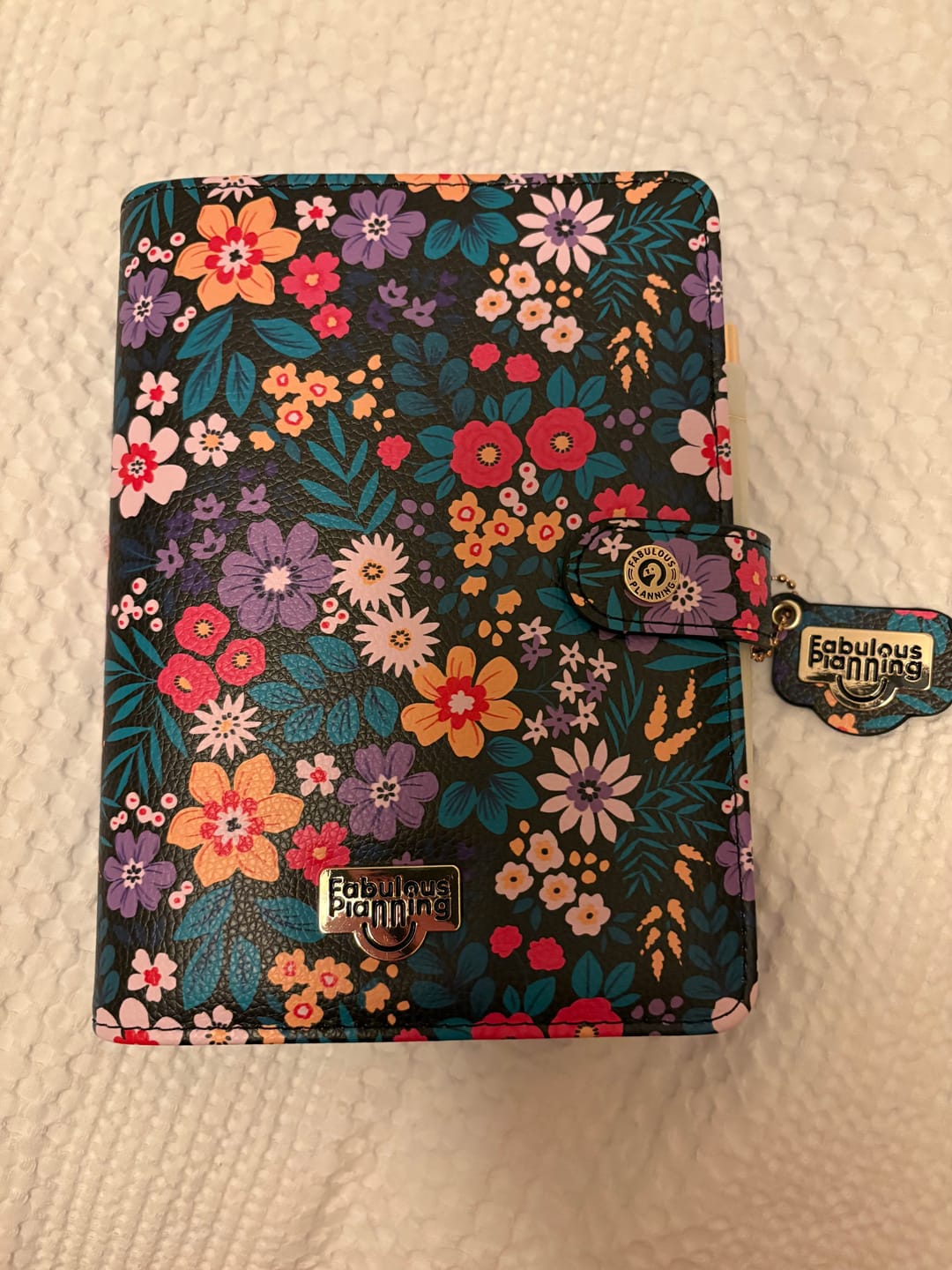 Customer photo review of A6 Organiser - Floral