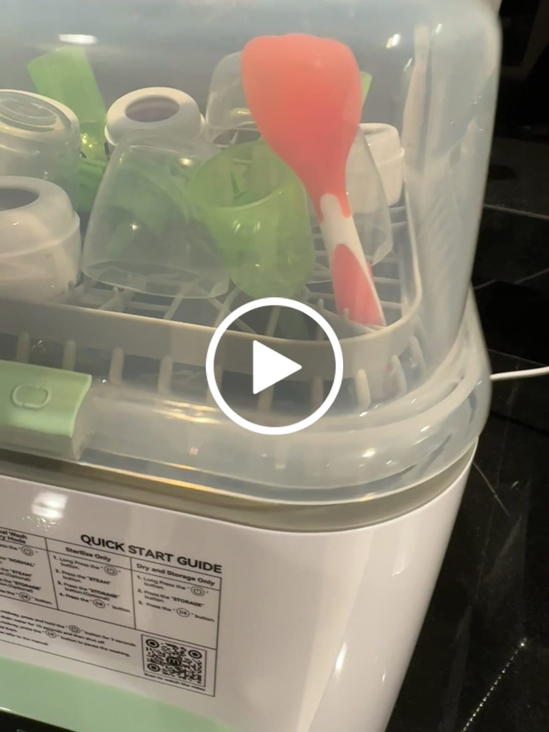 Customer video review of Momcozy KleanPal Pro Baby Bottle Washer