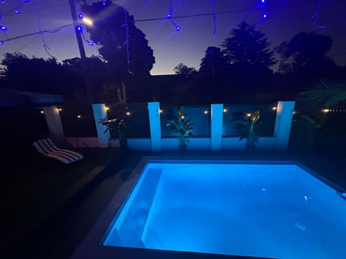 Customer photo review of GardenBrite™ Solar Festoon Light Pack (2025 Edition)