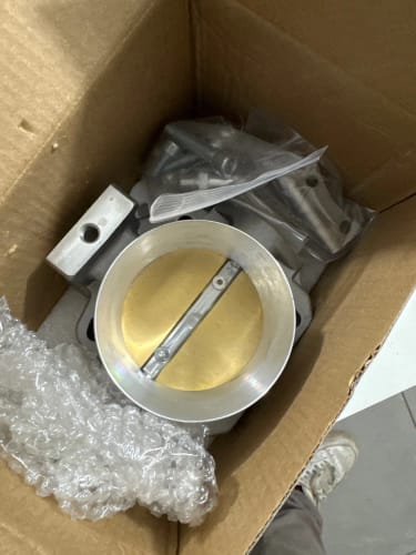 Customer photo review of 72mm Throttle Body for K-Series K20 K24 RBC/RRC/PRB/PRC