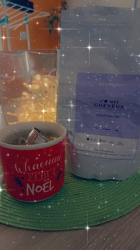 Customer photo review of Thé Vert cheveux