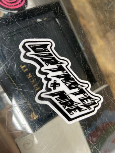 Customer photo review of 100 - 3" Custom Vinyl Stickers