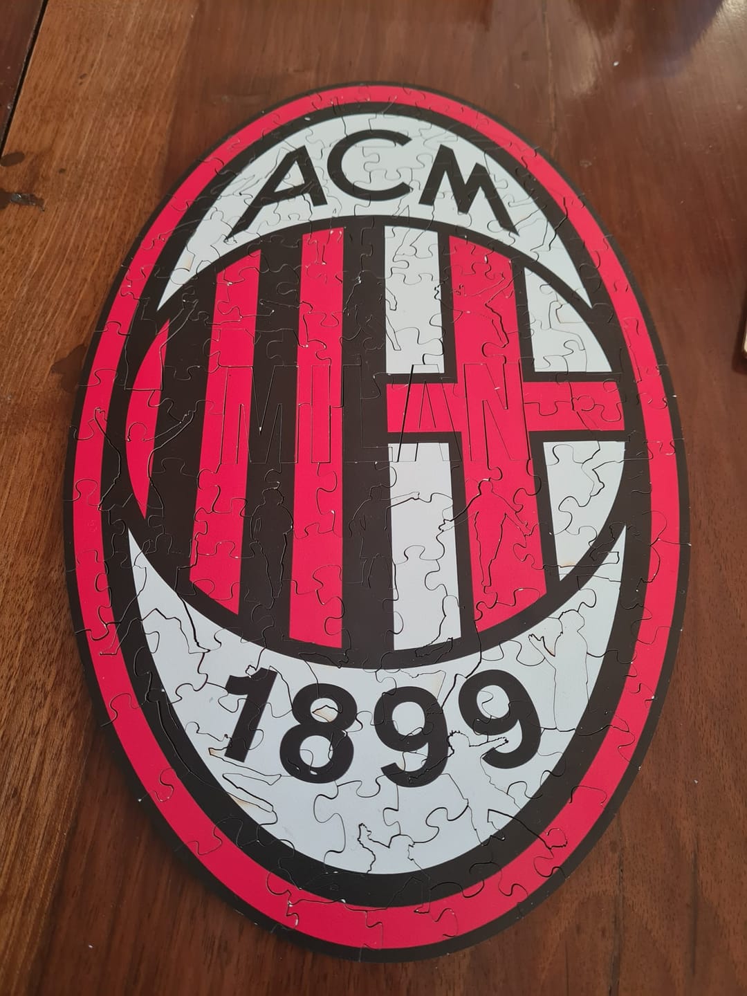 Customer photo review of Logo Milan® - Puzzle di Legno