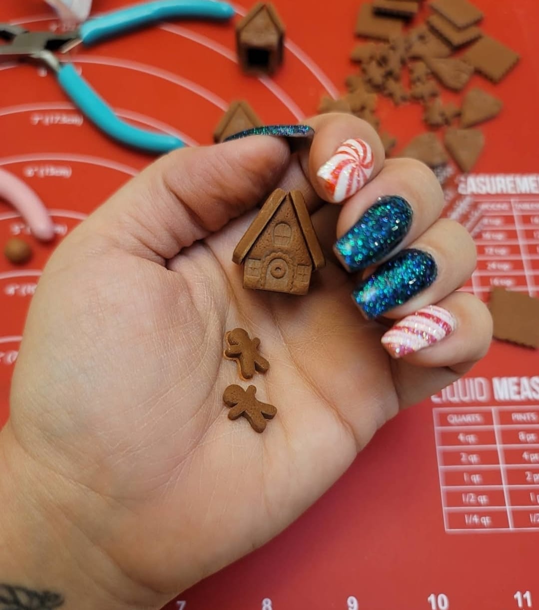 Customer photo review of 3D Gingerbread House Kit