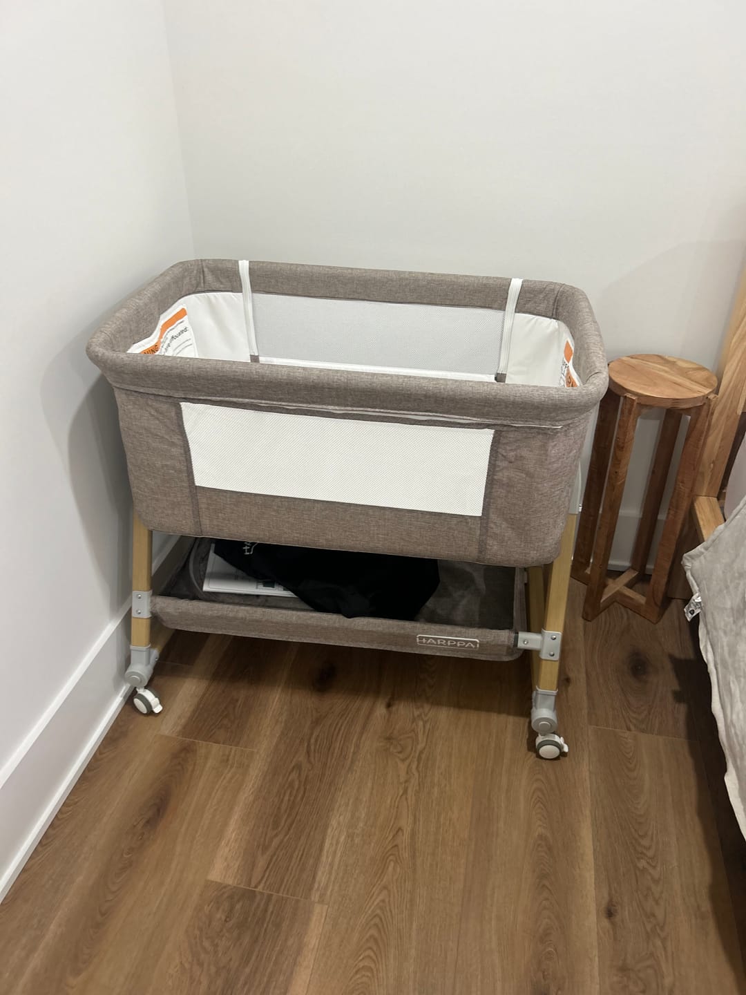 Customer photo review of HARPPA Cuddly | 3-in-1 Baby Bassinet Bedside Sleeper