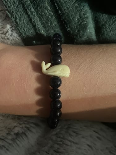 Customer photo review of Whale Tracking Bracelet