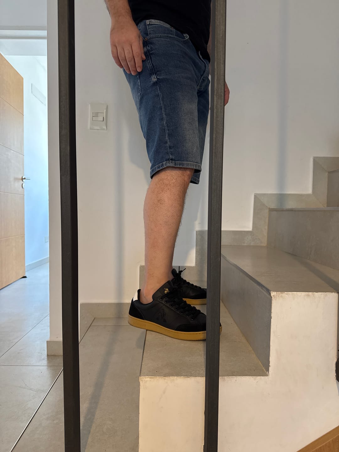 Customer photo review of Zapatillas Le Coq Sportif Courtnet Classic Negro Marrón