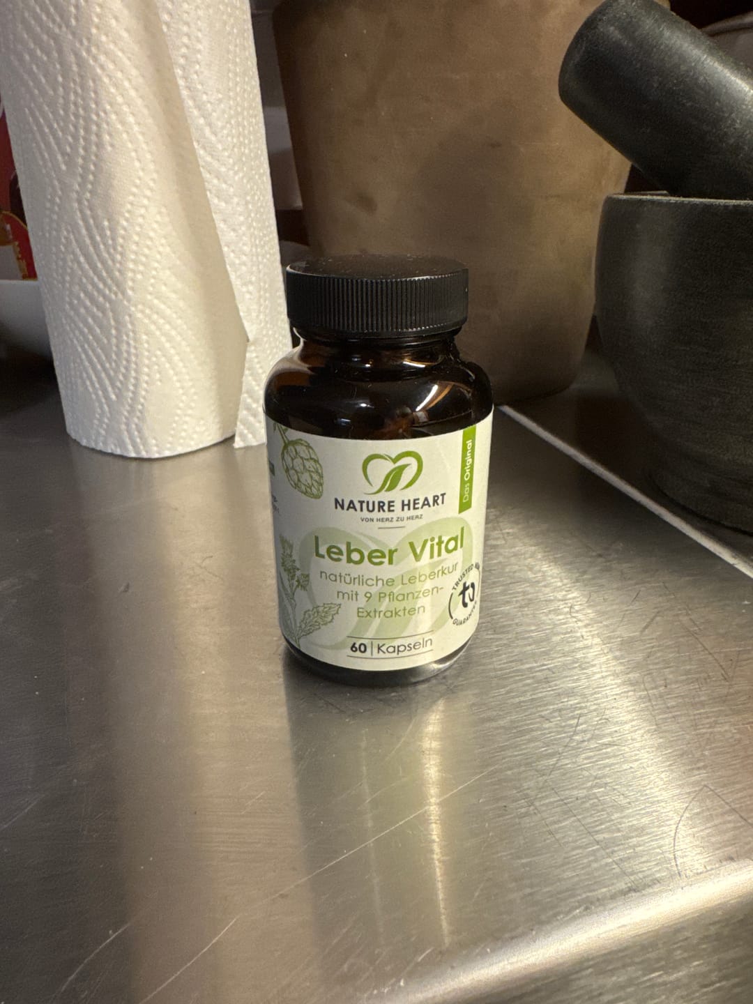 Customer photo review of Leber Vital mit 9 Pflanzenextrakten