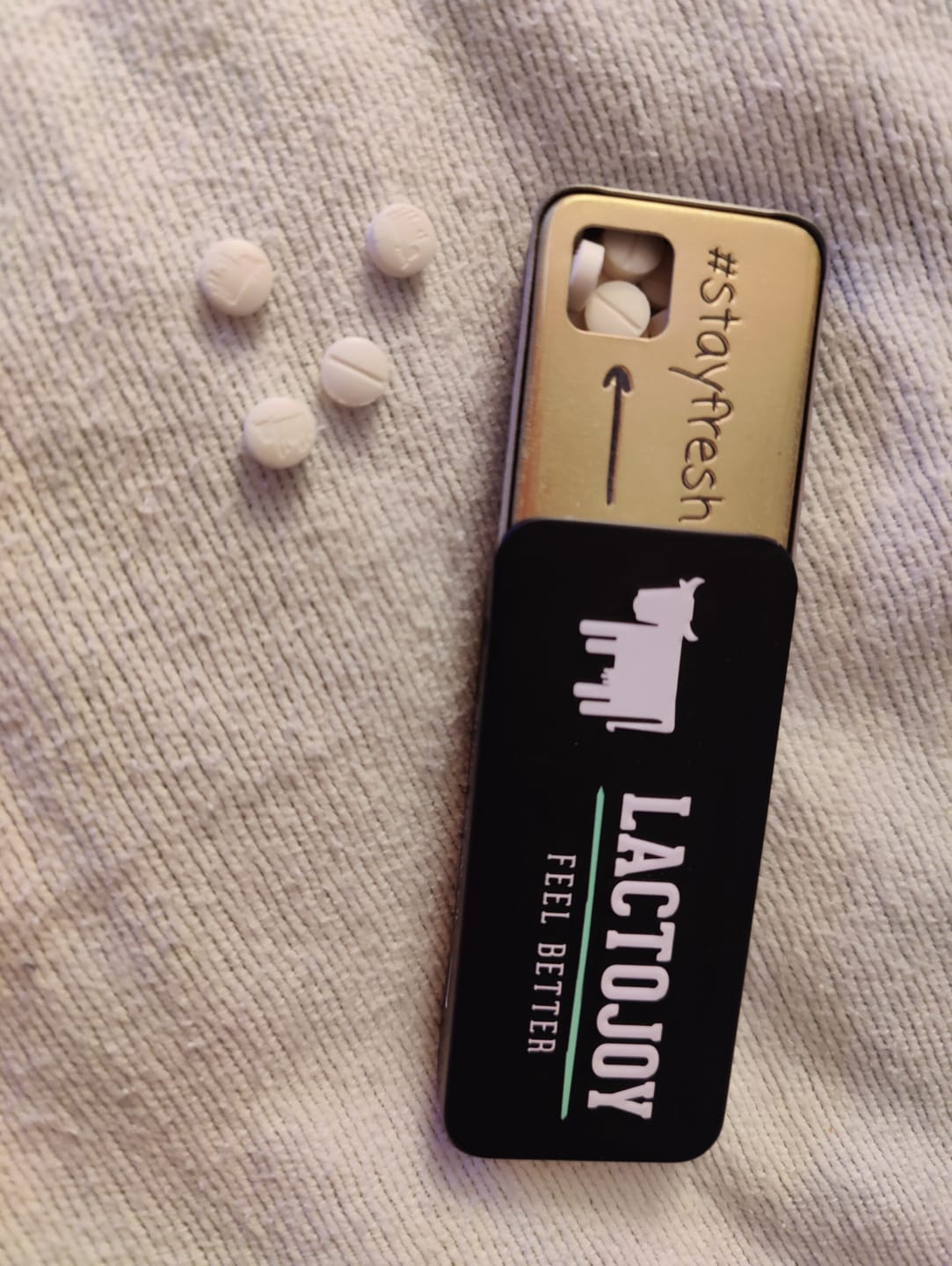 Customer photo review of LactoJoy Lactase Pills - 14.500 FCC - 80 pcs