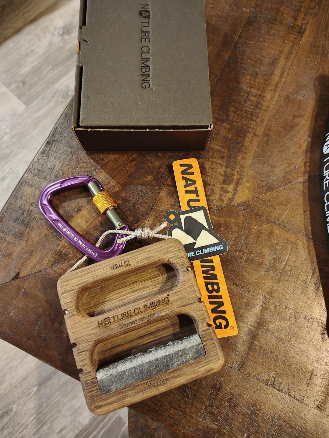 Customer photo review of Stone Hanger Black Edition