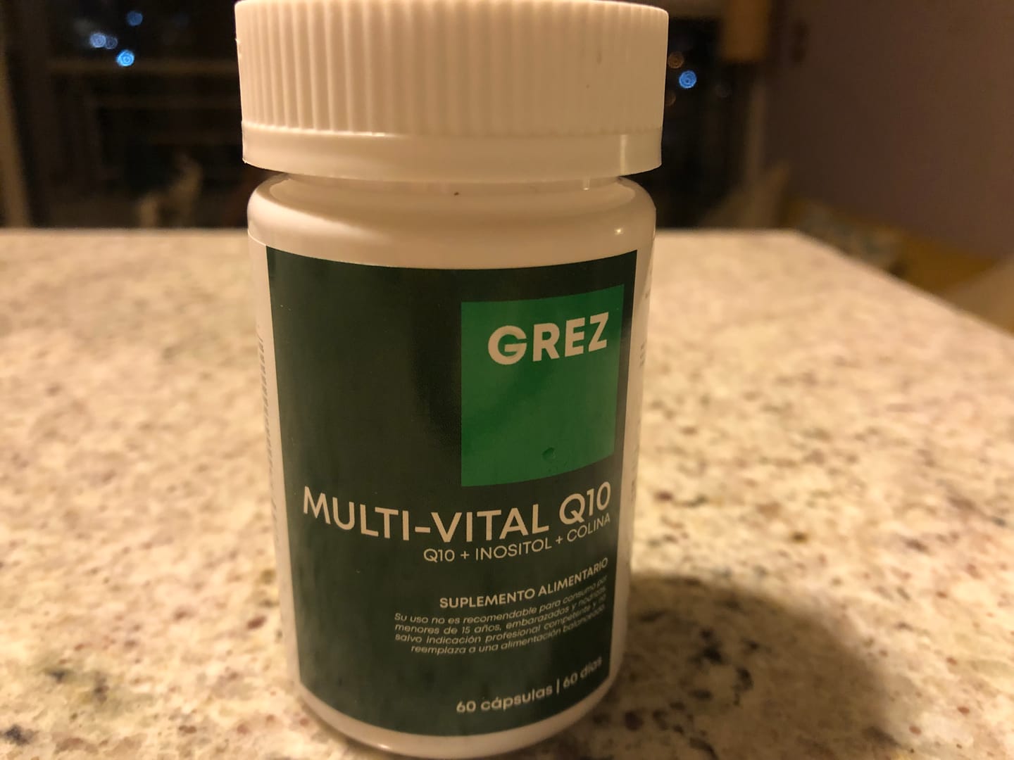 Customer photo review of MULTI-VITAL Q10 - Vitaminas + Q10 + Inositol + Colina - 30 cápsulas