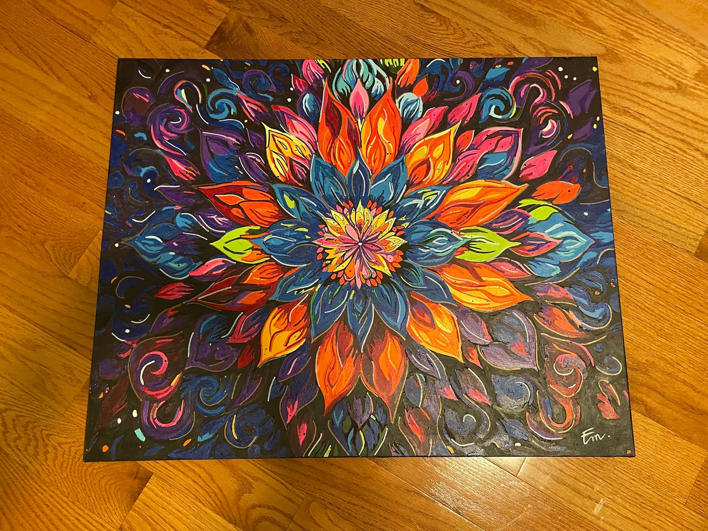 Customer photo review of Trippy Floral Ensembles