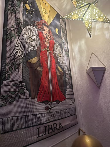 Customer photo review of The Libra Justice Tapestry