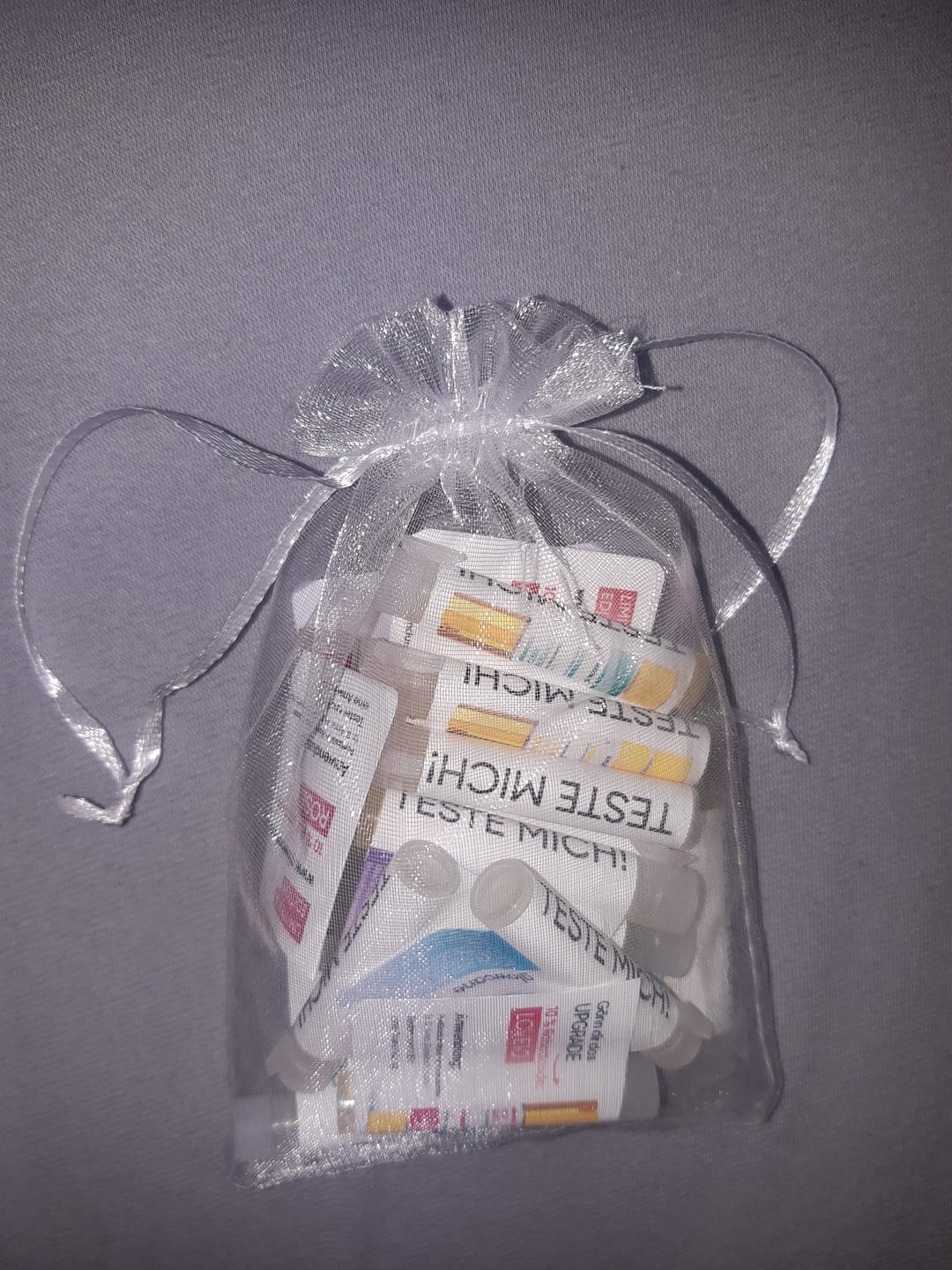 Customer photo review of glowcane Geschenkgutschein + gratis Duftproben