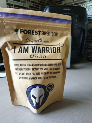 Customer photo review of I Am Warrior Mens Multivitamin Capsules