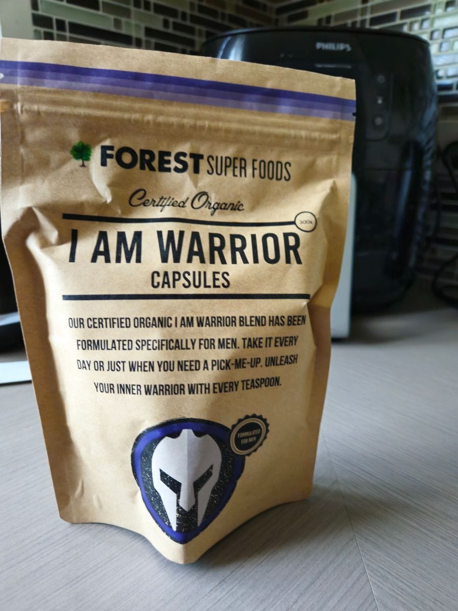 Customer photo review of I Am Warrior Mens Multivitamin Capsules