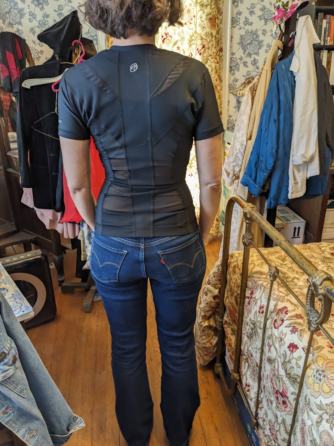 Customer photo review of Posture Shirt For Women - Zipper