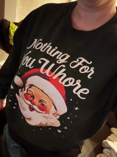 Customer photo review of Nothing For You Sweatshirt