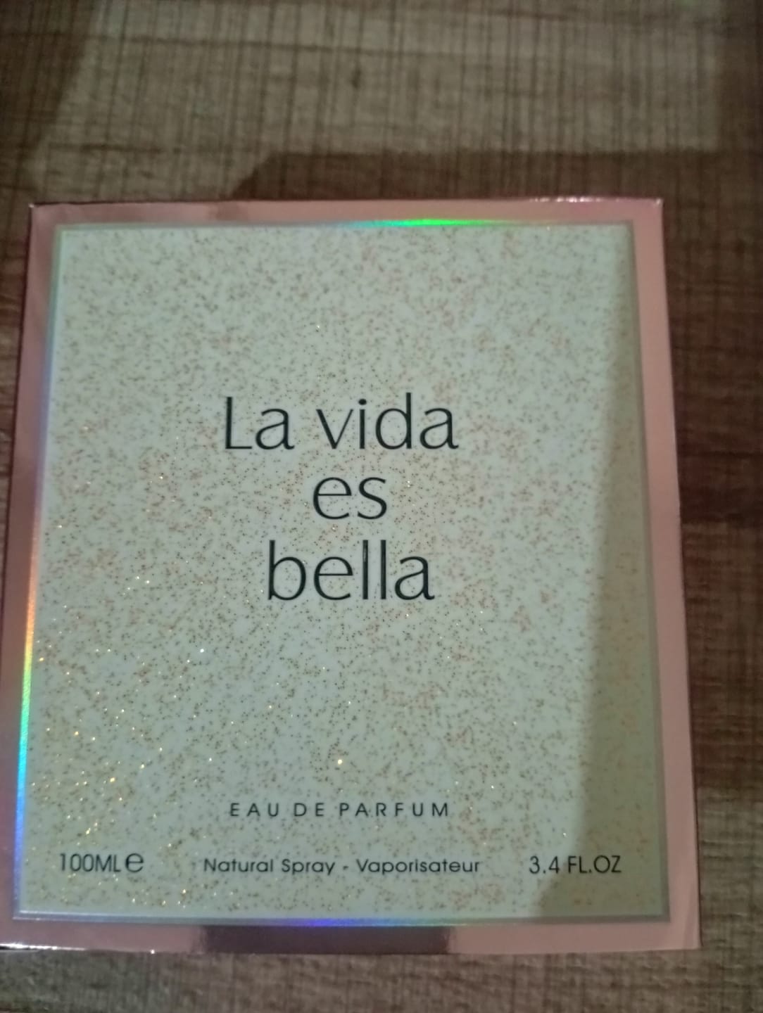 Customer photo review of La Vida es Bella 100ml