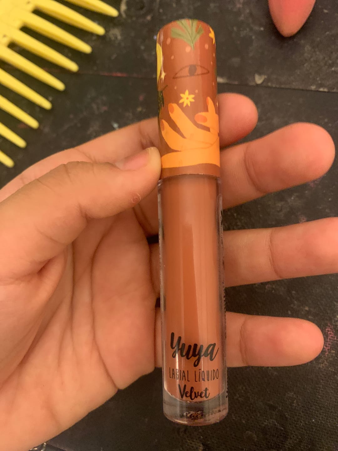 Customer photo review of Labial Velvet Quizá