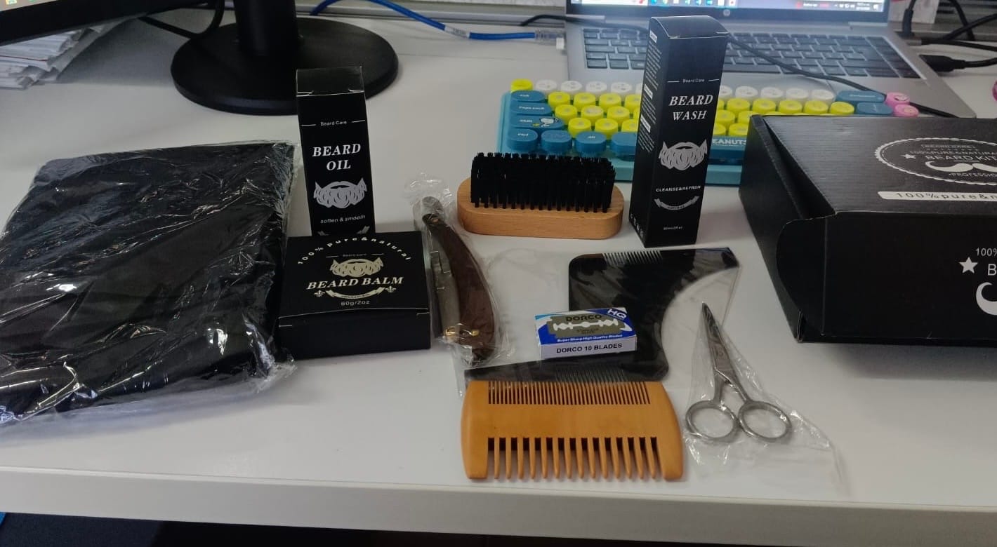 Customer photo review of Kit de Afeitar