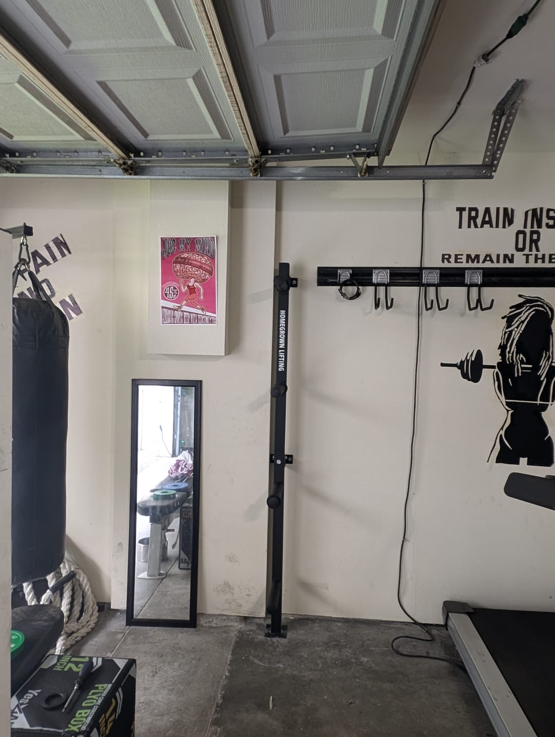 Customer photo review of Wall Mount Plate Storage Rack