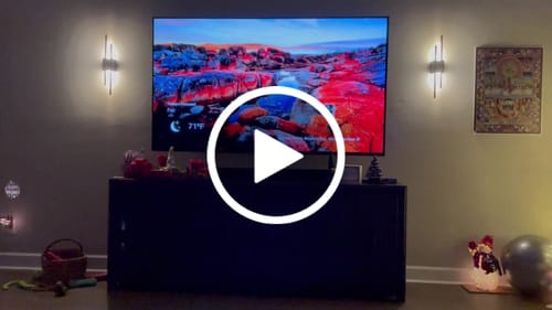 Customer video review of Glitch Wall Light • Black and Gold • Rechargeable Battery • 2-Pack