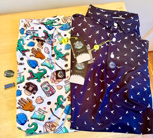 Customer photo review of Birdies Polo Black