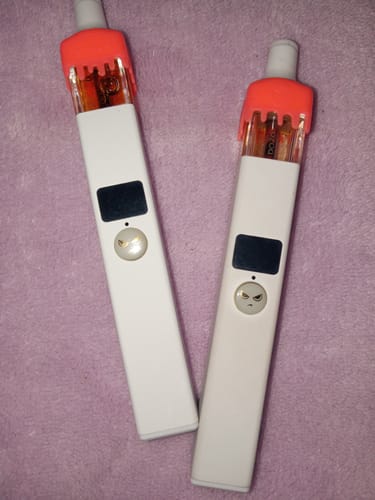 Customer photo review of 3.5g Dozo Live Hash Rosin THC-A Vape: Watermelon Zkittlez (Sativa)