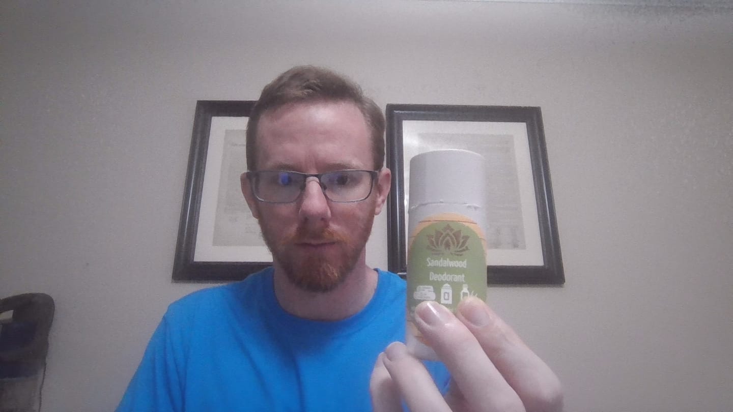 Customer photo review of All-Natural Tallow Deodorant