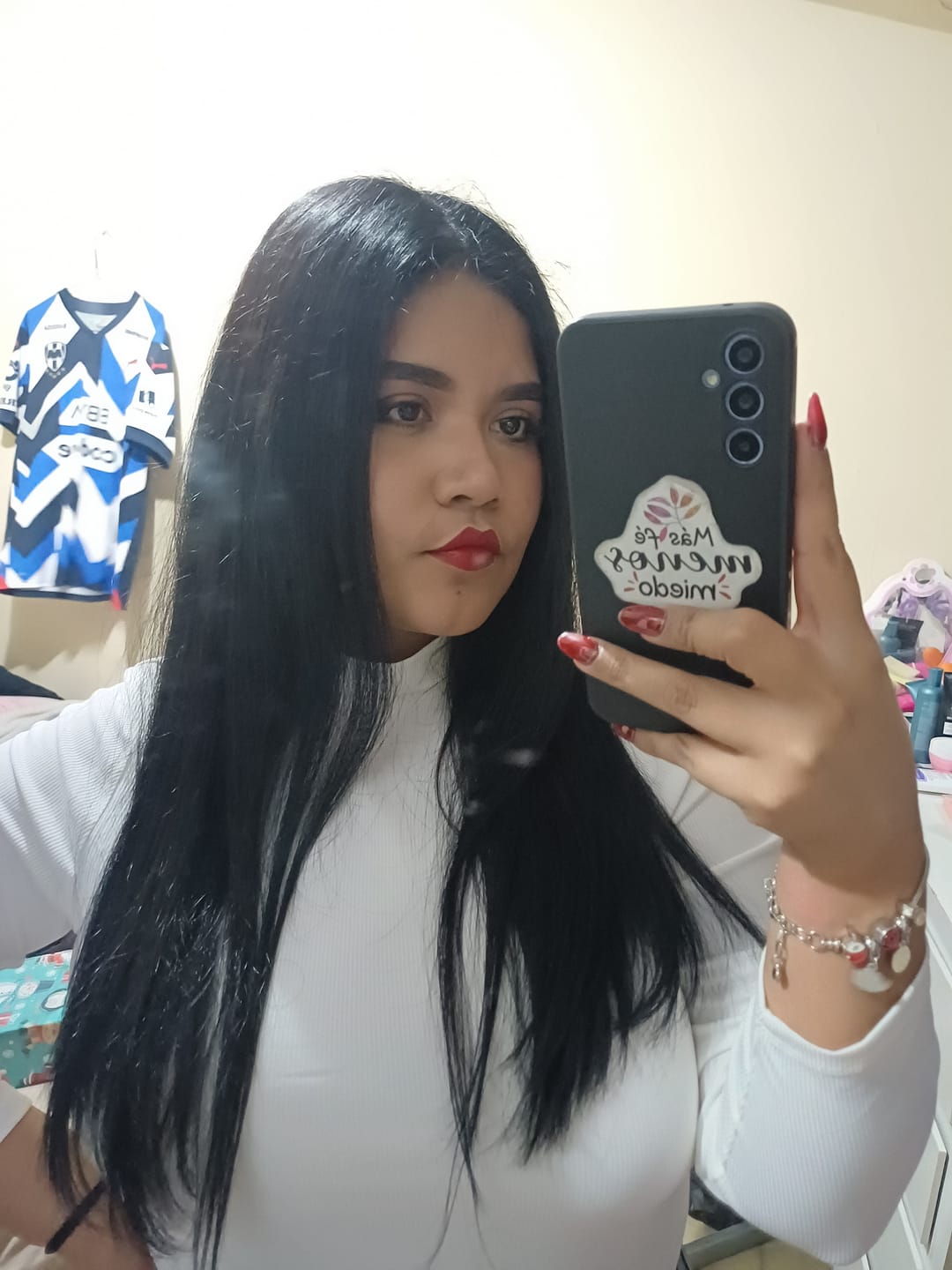 Customer photo review of Set Plancha Profesional Infrarroja + Plancha 2 En 1 Para Cabello Mojado TITANIUM GALVANIZADO