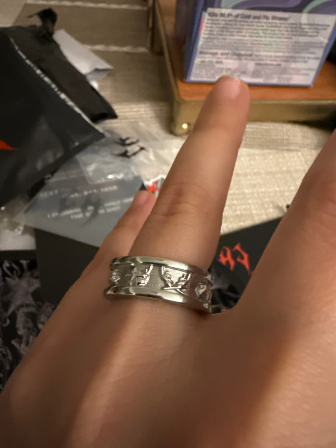 Customer photo review of GAMBLER'S RING