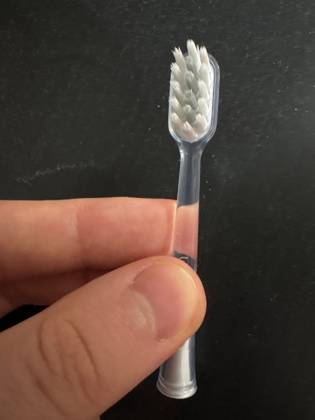 Customer photo review of Laifen Wave Toothbrush Heads