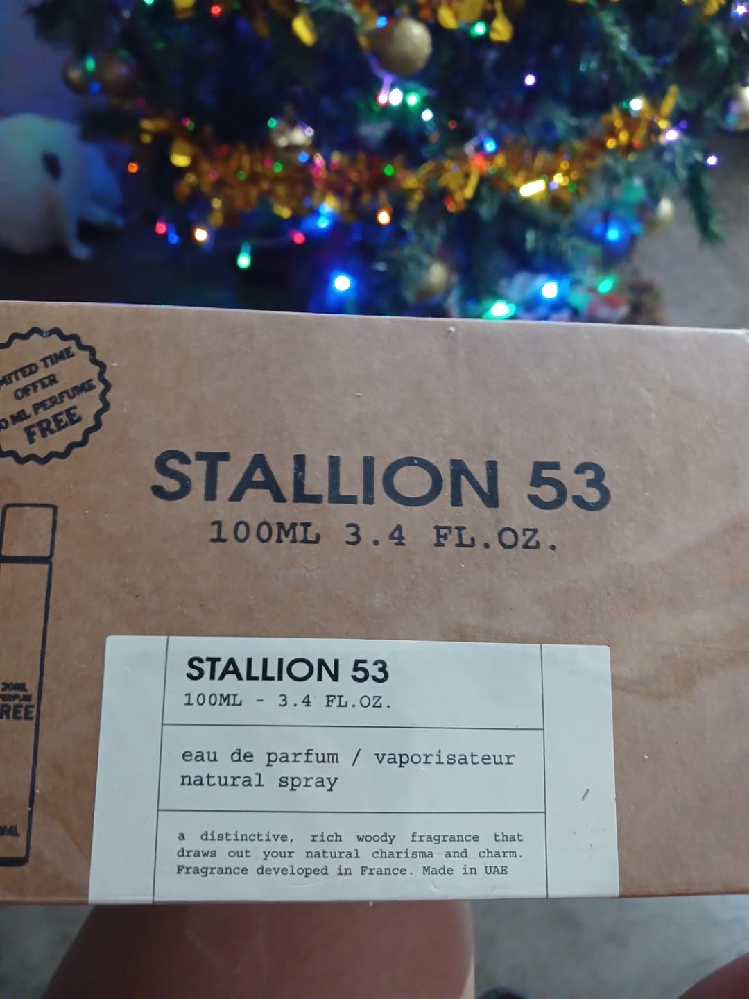 Customer photo review of Perfume Emper Stallion 53 100ml Edp Unisex