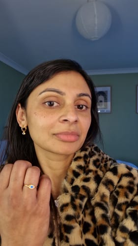 Customer photo review of Evil Eye Ring