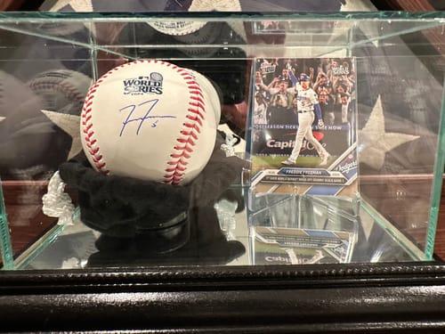 Customer photo review of Freddie Freeman Autograph Signing