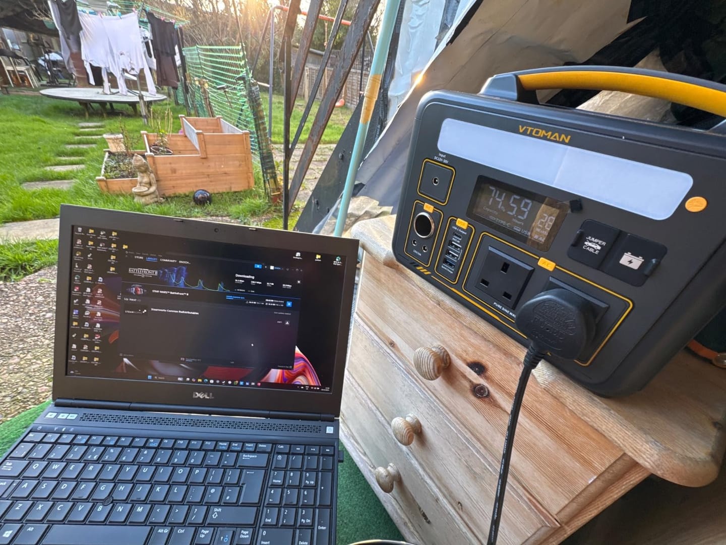 Customer photo review of VTOMAN Jump 600X Extra Battery for Jump 600X