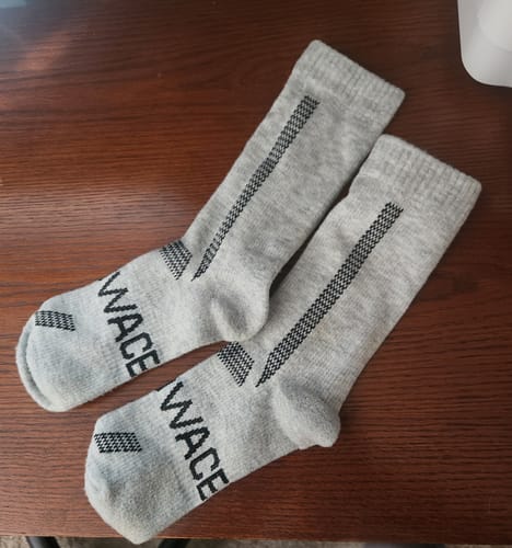 Customer photo review of Men's Alpaca Socks