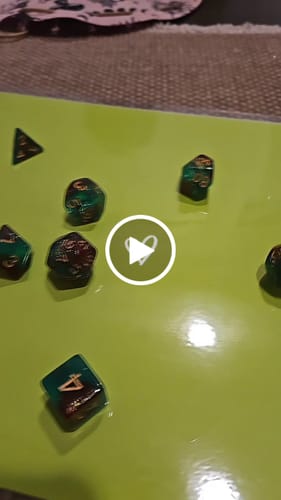Customer video review of Mystery Dice