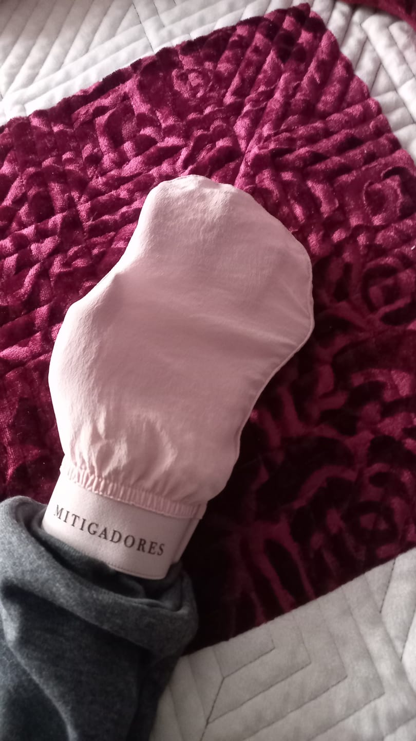 Customer photo review of Guante Exfoliante