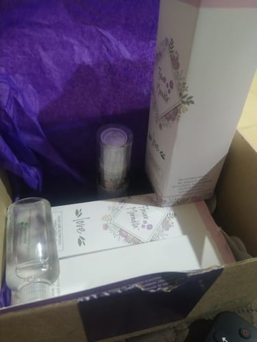 Customer photo review of Kit 3 Perfumes para cabello + Perfume travel size y seda reparadora de REGALO