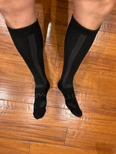 Customer photo review of Men's Alpaca Socks