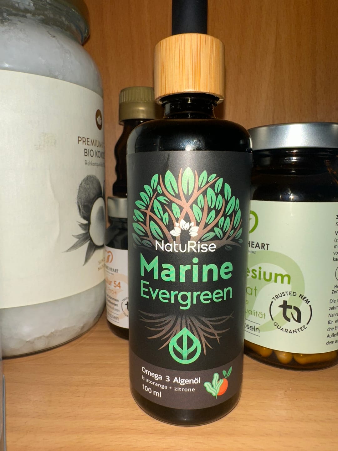 Customer photo review of Omega-3 Algenöl (100ml)