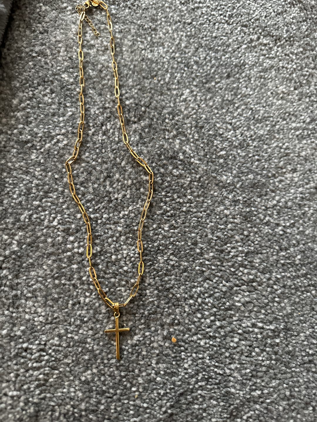 Customer photo review of Extended Paperclip Necklace
