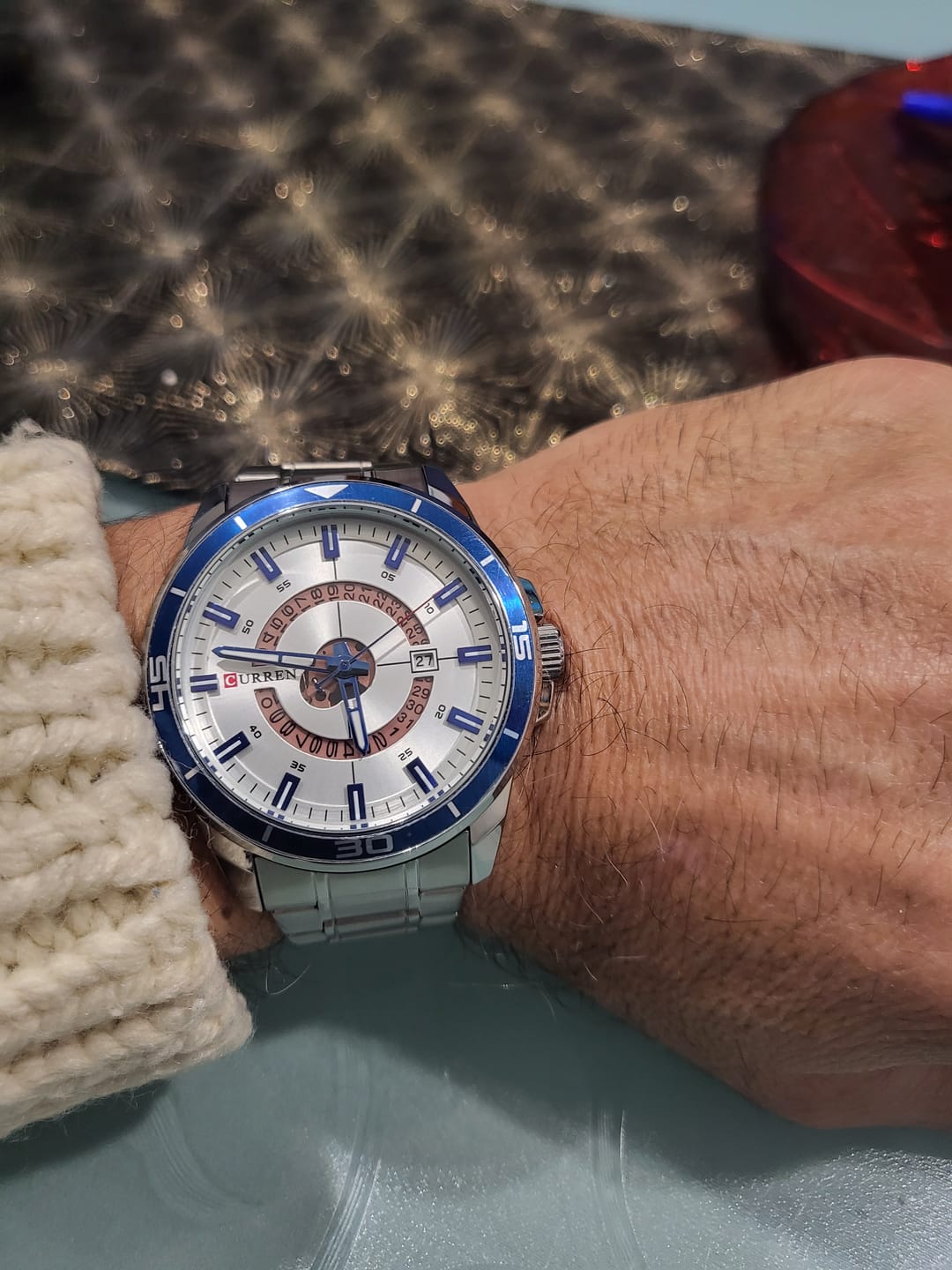Customer photo review of Curren Tokyo® orologio uomo acciaio