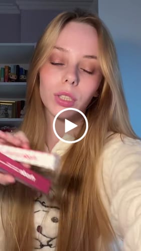 Customer video review of peptide lip treatment - Limited edition scent