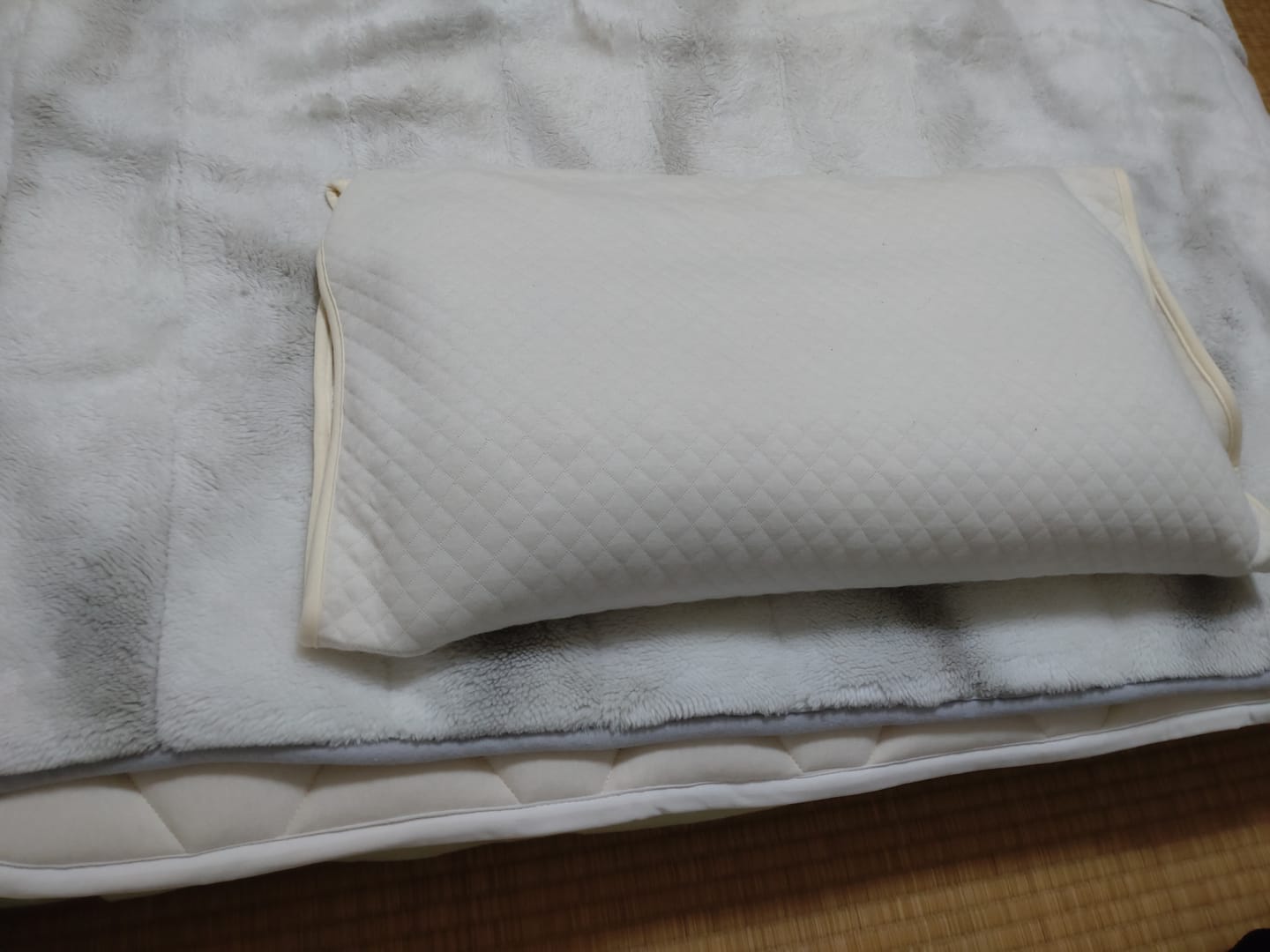 Customer photo review of SLEEP HEXAGON　ホルミシス枕カバー